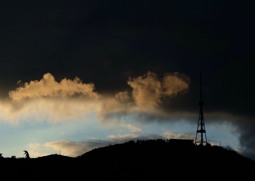 Change of clouds, Tbilisi, Georgia |  Смена декораций, Тбилиси